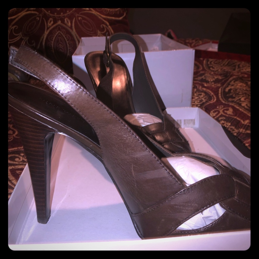 “Nine West” -Size 9.5 - Slingback - Women’s Heels
